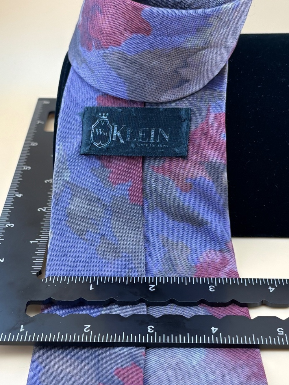 WK KLEIN Silk Tie - Picture 3 of 3